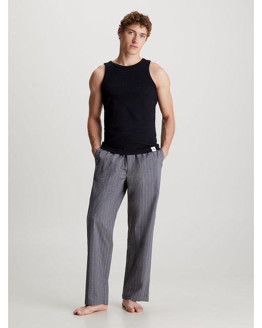 Calvin Klein Multicolor Pyjama Pants - Pure for men