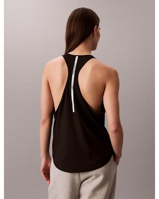 Calvin Klein Brown Tech Tank Top