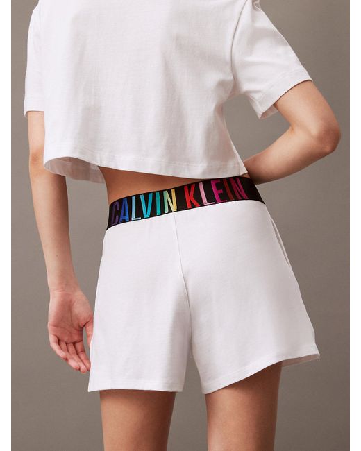 Calvin Klein Multicolor Intense Power Pride Lounge Sleep Shorts
