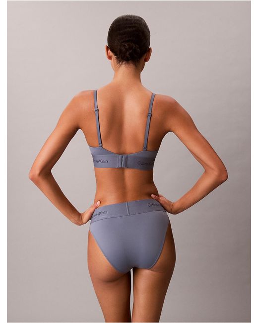 Calvin Klein Multicolor Modern Logo High Waist Bikini