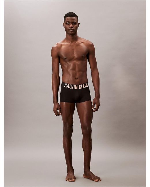 Calvin Klein Black Intense Power 3-Pack Low Rise Trunk for men
