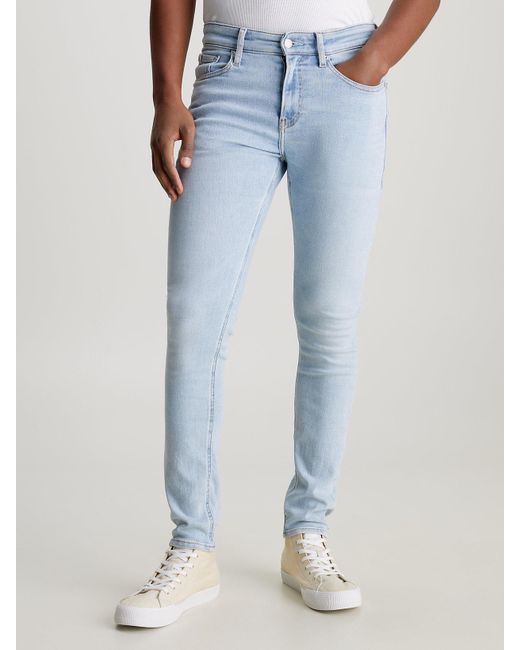 Calvin Klein Blue Skinny Jeans for men