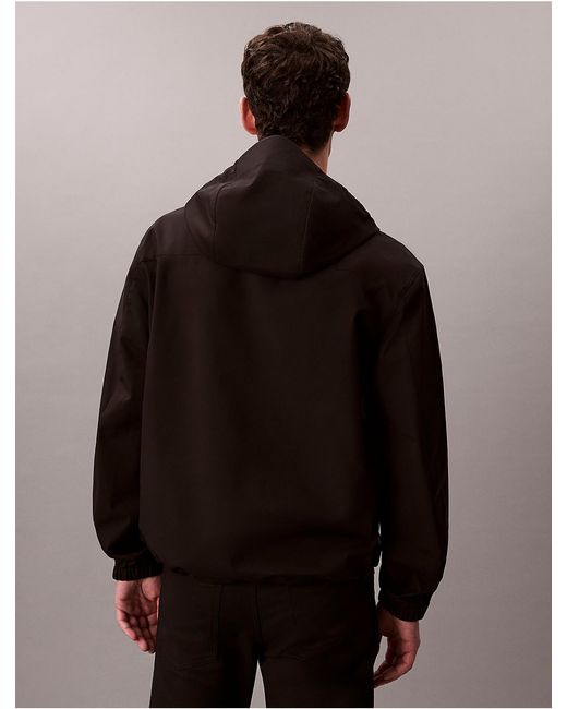 Calvin Klein Gray Tech Windbreaker Jacket for men