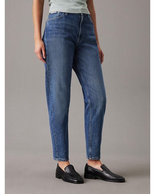 Calvin Klein Blue Mom Jeans