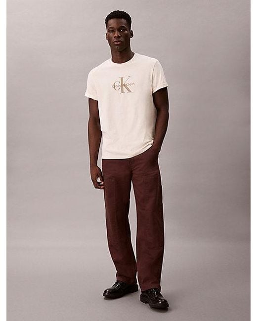 Calvin Klein Straight Leg Carpenter Jeans in Multicolor für Herren