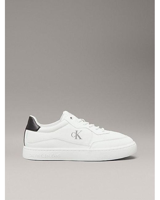 Calvin Klein Ripstop Sneakers in het Metallic voor heren
