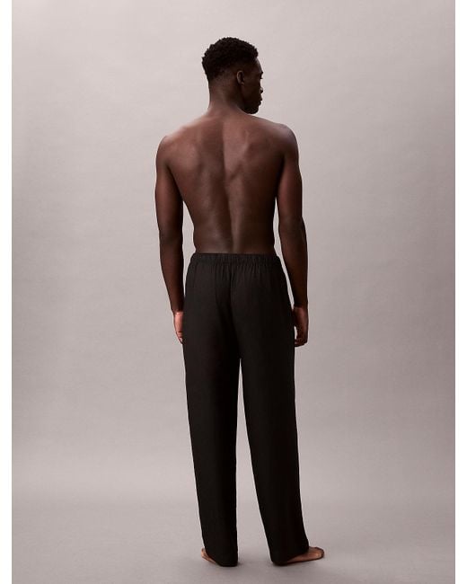 Pantaloni Pigiama di Calvin Klein in Brown da Uomo