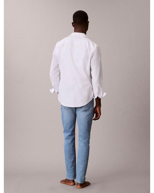 Calvin Klein Blue Slim Tapered Jeans for men