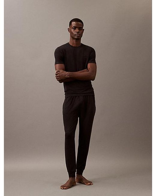 Calvin Klein Pyjamabroek in het Brown voor heren