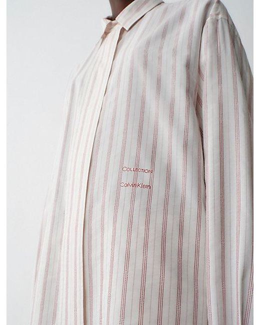 Calvin Klein White Amari Button-Down Shirt