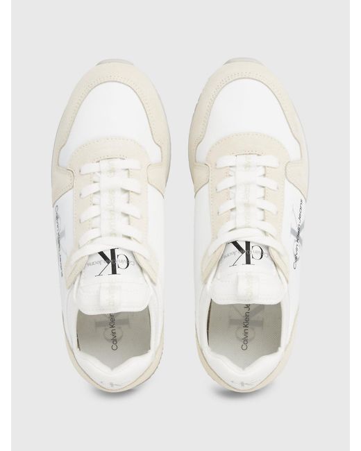 Calvin Klein Natural Suede Trainers