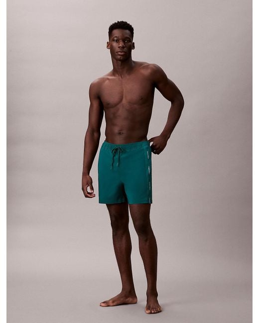 Calvin Klein Multicolor Core Solid Swim Shorts for men