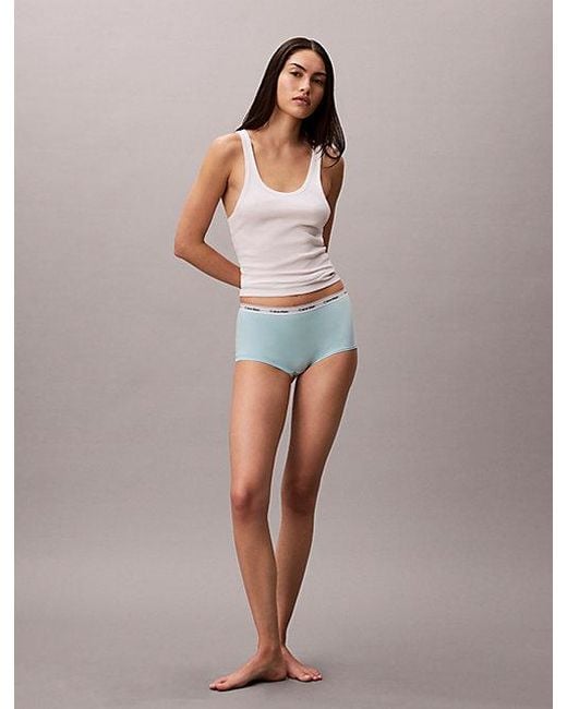 Calvin Klein Multicolor Boy Shorts Icon Logo