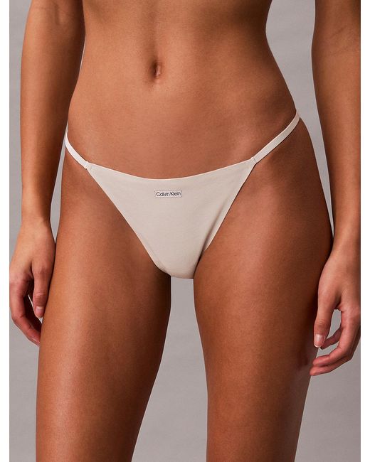 Calvin Klein Brown String Thong