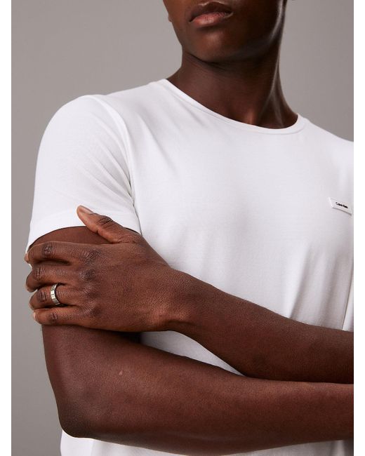 Bague - Minimalistic Squares Calvin Klein pour homme en coloris Gray