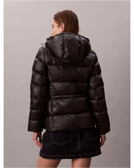 Calvin Klein Brown Calvin Klein Slim Puffer Jacket