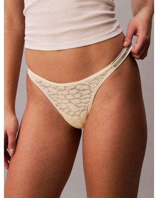 Calvin Klein Multicolor Dipped String Thong