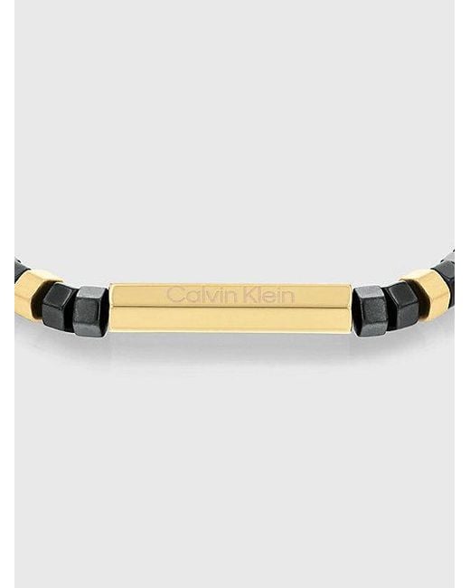 Calvin Klein Multicolor Adjustable Beaded Bracelet