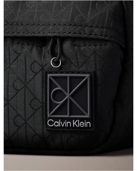 Calvin Klein Gray Utility Emblem Dopp Kit for men