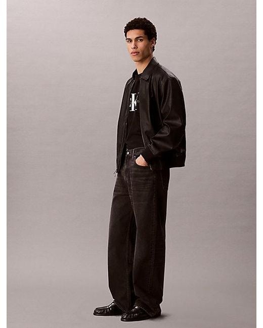 Calvin Klein Black Jeans Baggy Jeans for men