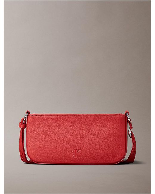 Calvin Klein Red Calvin Klein All Day Shoulder Pouch