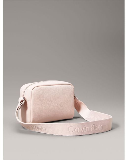 Calvin Klein Pink All Day Round Camera Bag