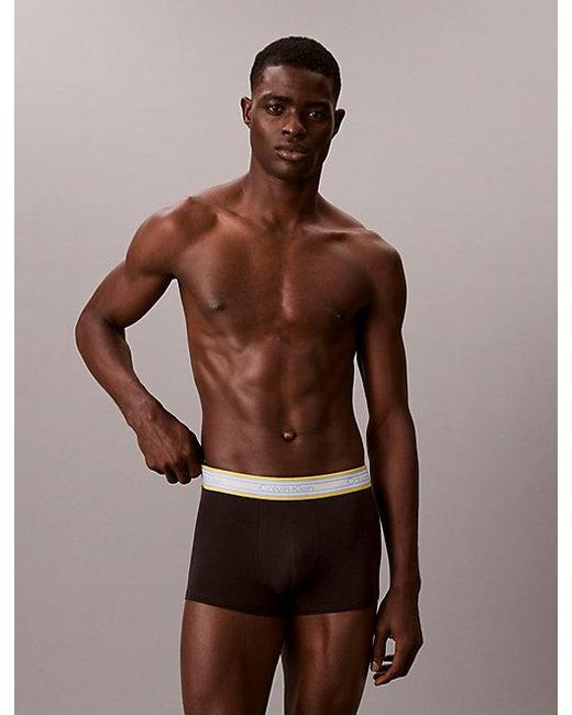 Calvin Klein Gray 3 Pack Trunks for men