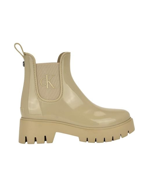 Calvin Klein Natural Wende Rain Boot