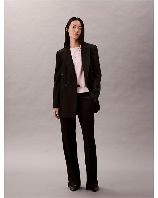 Calvin Klein Pink Calvin Klein Ombre Logo Graphic Classic T-Shirt