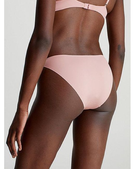 Calvin Klein Brown Bikini Briefs Minimalist