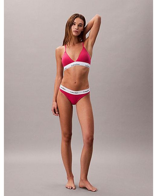 Calvin Klein Brown String