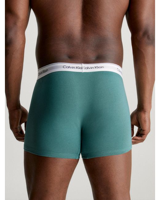 Lot de 3 boxers grande taille - Modern Cotton Calvin Klein pour homme en coloris Green