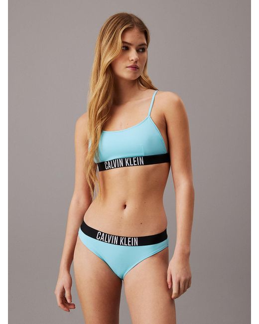 Bas de bikini - Intense Power Calvin Klein en coloris Blue