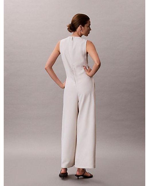 Calvin Klein Multicolor Soft Twill Jumpsuit
