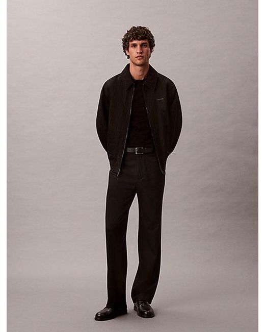 Calvin Klein Black Slim Liquid Touch Cotton T-Shirt for men