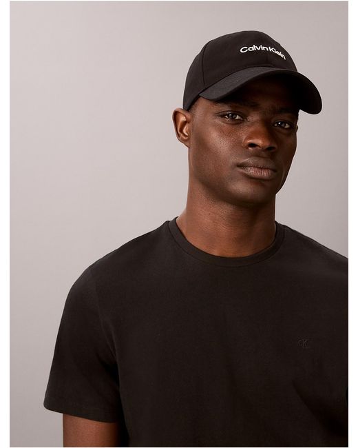 Calvin Klein Black Standard Baseball Cap for men