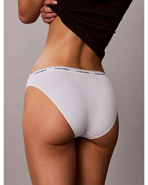 Calvin Klein Multicolor 3 Pack Bikini Briefs Icon Logo