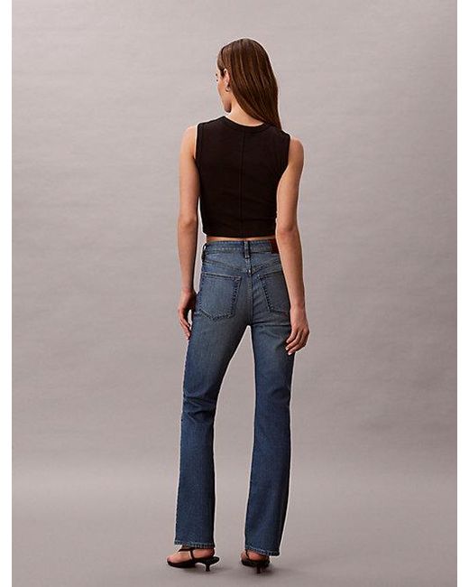 Calvin Klein Blue Jeans Skinny Bootcut Jeans