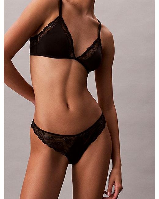 Calvin Klein String in het Brown