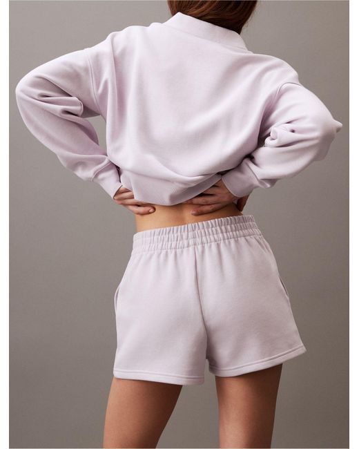Calvin Klein Multicolor Archive Logo Fleece Shorts