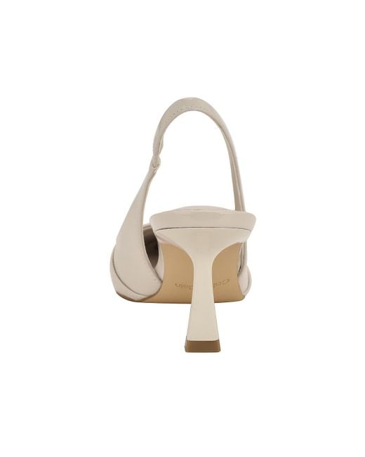 Calvin Klein White Tulissa Heel