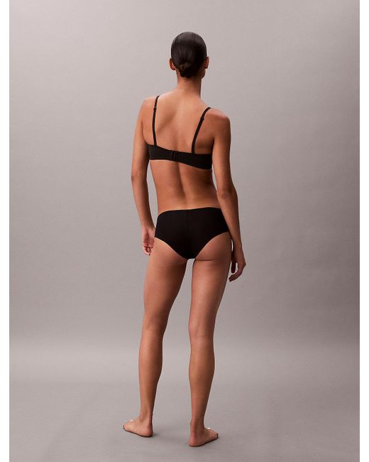 Reggiseno Push-Up Senza Spalline di Calvin Klein in Black