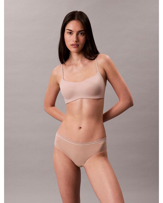 Calvin Klein Brown Hipster Panty