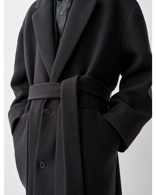 Calvin Klein Black Theodore Coat for men