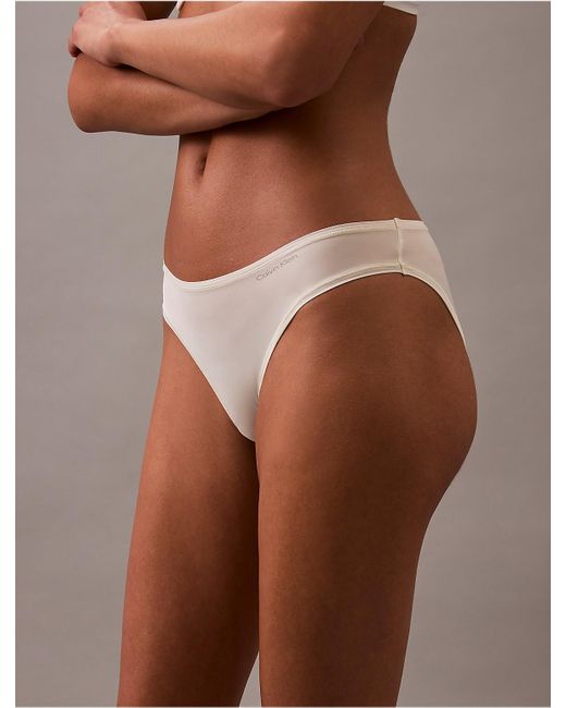 Calvin Klein Brown Ideal Micro Bikini