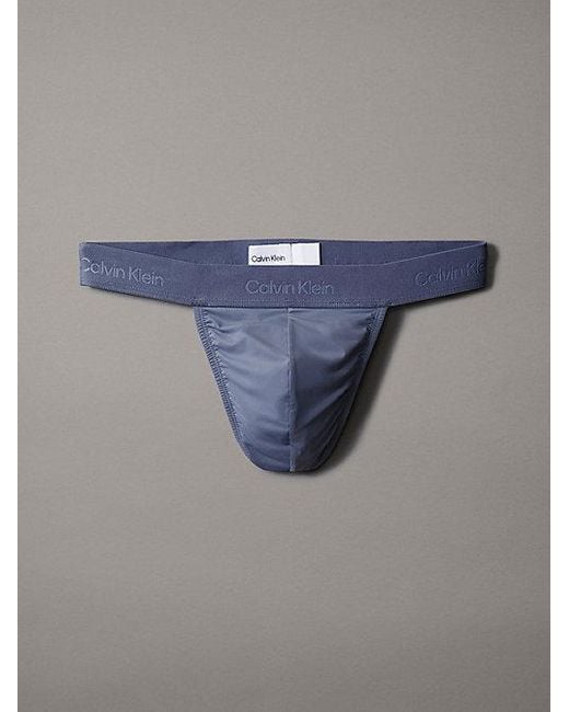 Calvin Klein String in het Blue voor heren