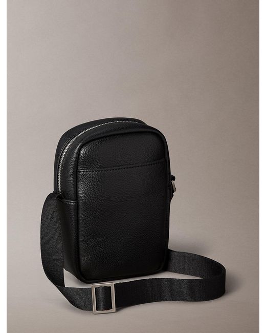 Sac Reporter Slim Avec Plaque À Logo En Relief Calvin Klein pour homme en coloris Black