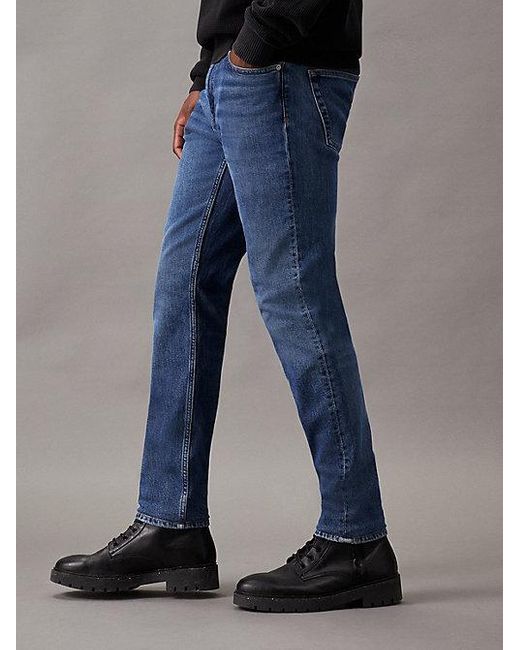 Authentic Dad Jeans Calvin Klein de hombre de color Blue