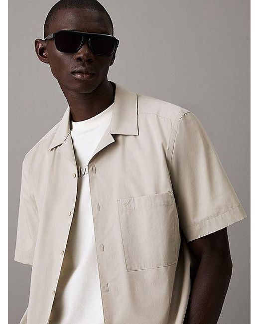 Calvin Klein Black Modified Rectangle Sunglasses for men