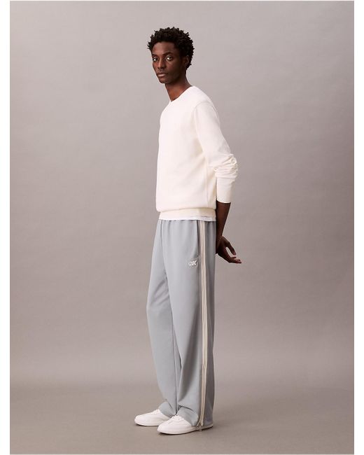 Calvin Klein Multicolor Side Zip Track Pants for men